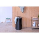 Wasbox m/kunststof deksel 60.0l Brabantia matt black/dark grey sfeer 1
