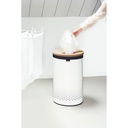 Wasbox m/kurken deksel 60.0l Brabantia white sfeer 2