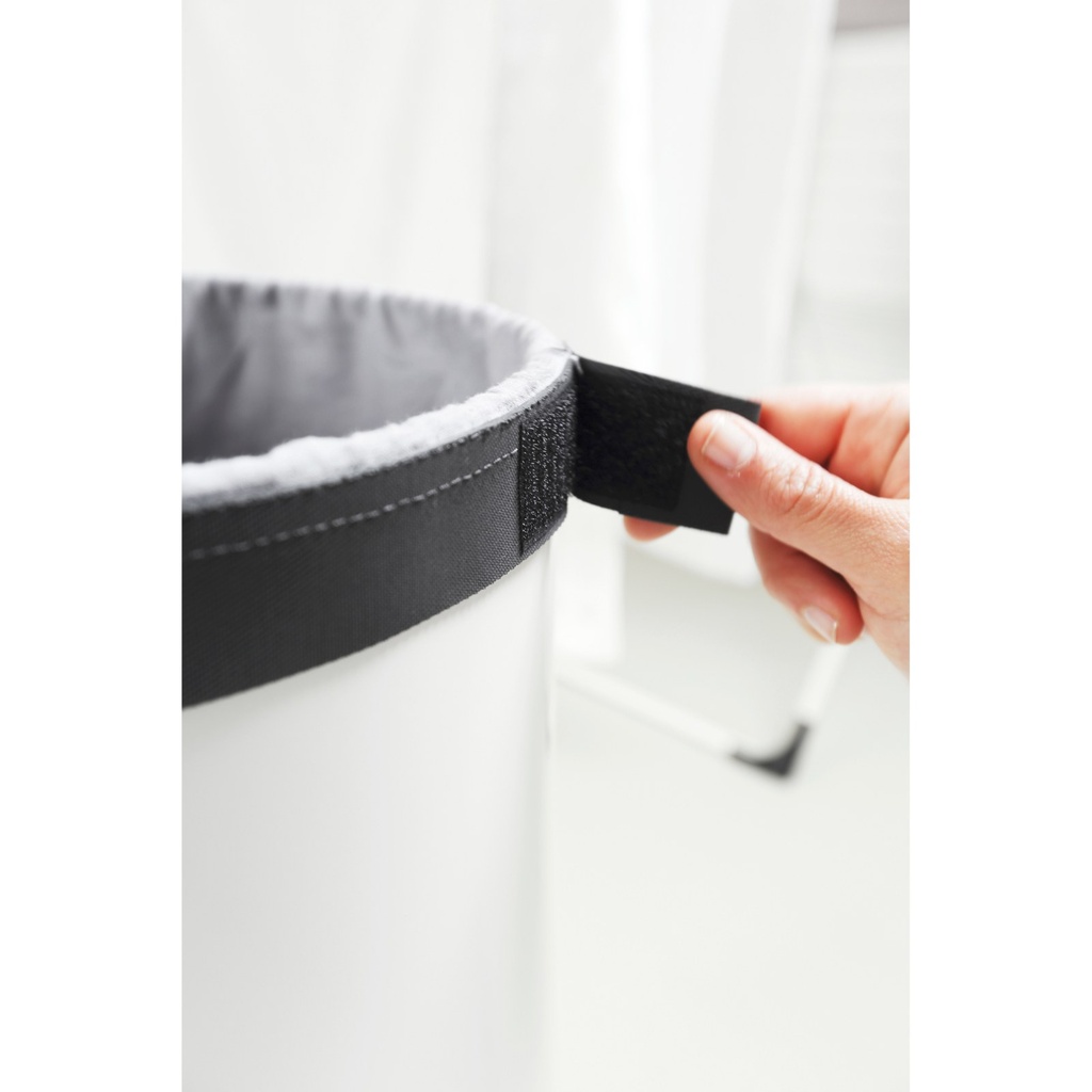 Wasbox m/kurken deksel 60.0l Brabantia white sfeer 3