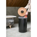 Wasbox m/kurken deksel 60.0l Brabantia matt black sfeer 2