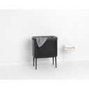 Wasbox 60.0l Bo Brabantia matt black sfeer 2