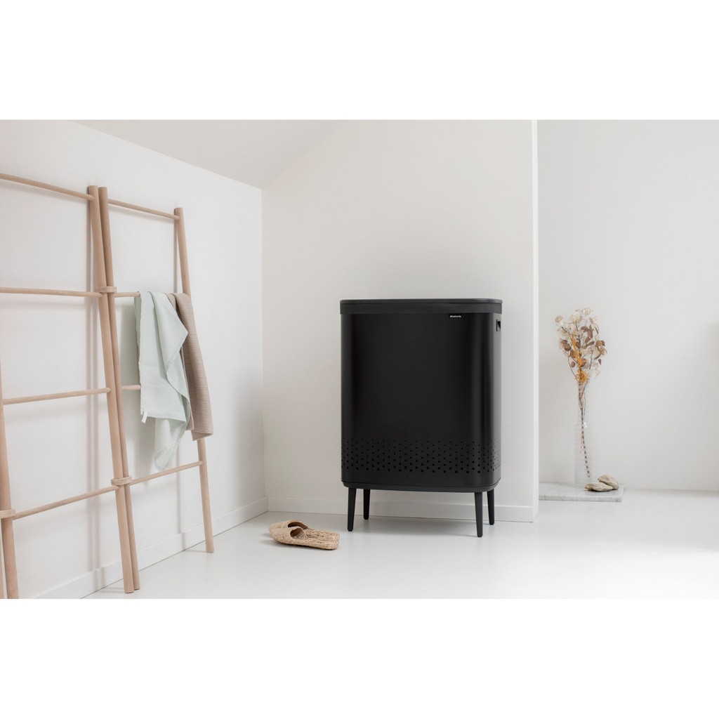 Wasbox 2x45.0l Bo Hi Brabantia matt black sfeer 2