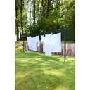 Waslijn m/palen 50.0mtr hangout Brabantia black sfeer 1