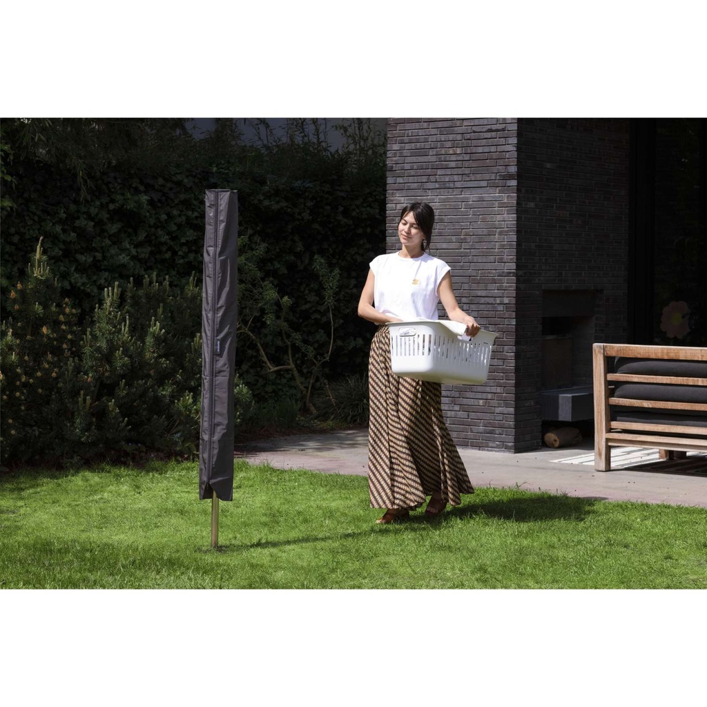 Beschermhoes droogmolen universeel Brabantia black sfeer 1