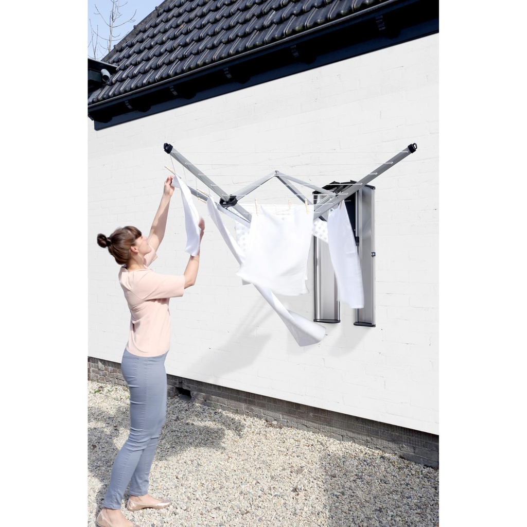 Opbergbox wallfix Brabantia matt steel sfeer 2