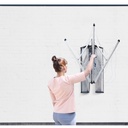 Opbergbox wallfix Brabantia matt steel sfeer 3