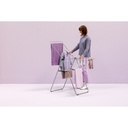 Droogrek 20.0mtr hangon Brabantia metallic grey sfeer 2