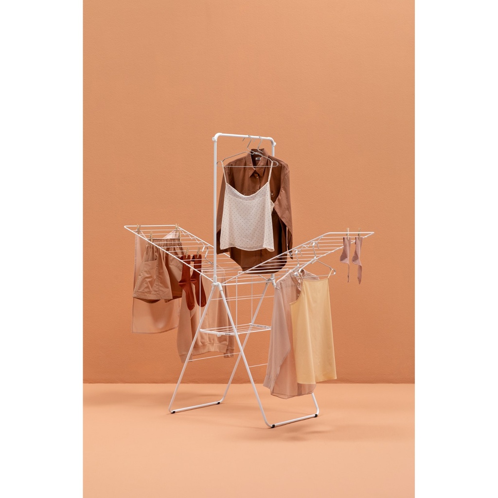 Droogrek 25.0mtr m/stang hangon Brabantia white sfeer 3