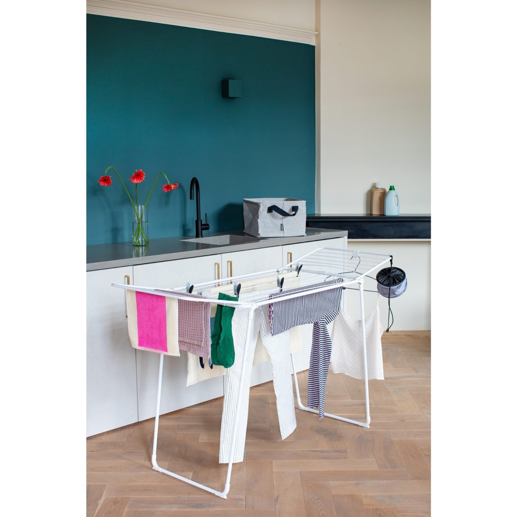 Droogrek 18.0mtr hangon too Brabantia white sfeer 2