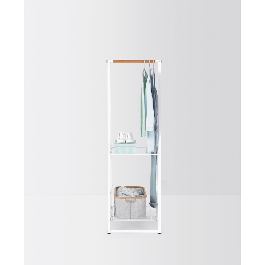 Kledingrek linn small Brabantia white sfeer 2