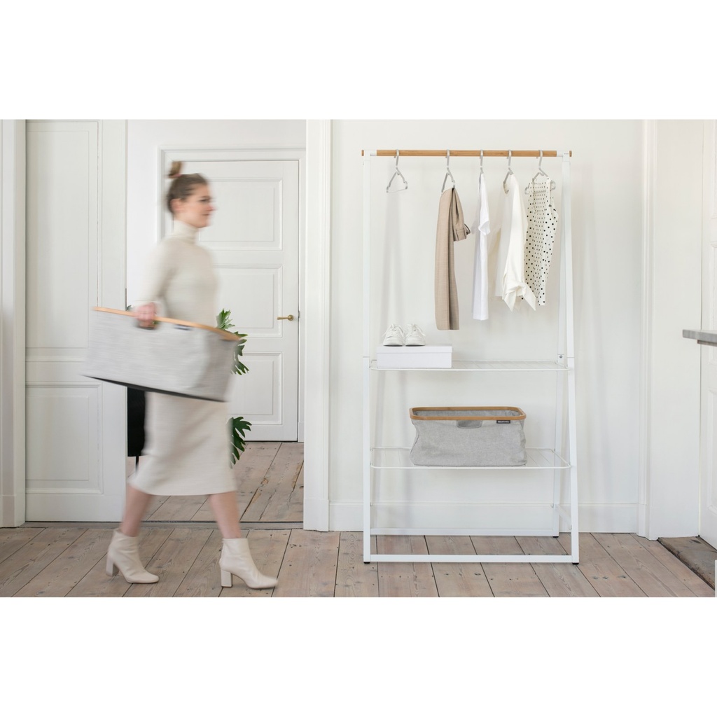Kledingrek linn large Brabantia white sfeer 3
