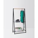 set van 4 kledinghangers Brabantia black sfeer 3