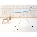 Strijkplank A 110x30cm m/strijkijzerhouder Brabantia fresh breeze wit frame sfeer 2