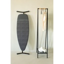 Strijkplank D 135x45cm m/hittebestendige parkeerplaats Brabantia denim black zwart frame sfeer 1