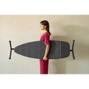 Strijkplank D 135x45cm m/hittebestendige parkeerplaats Brabantia denim black zwart frame sfeer 3