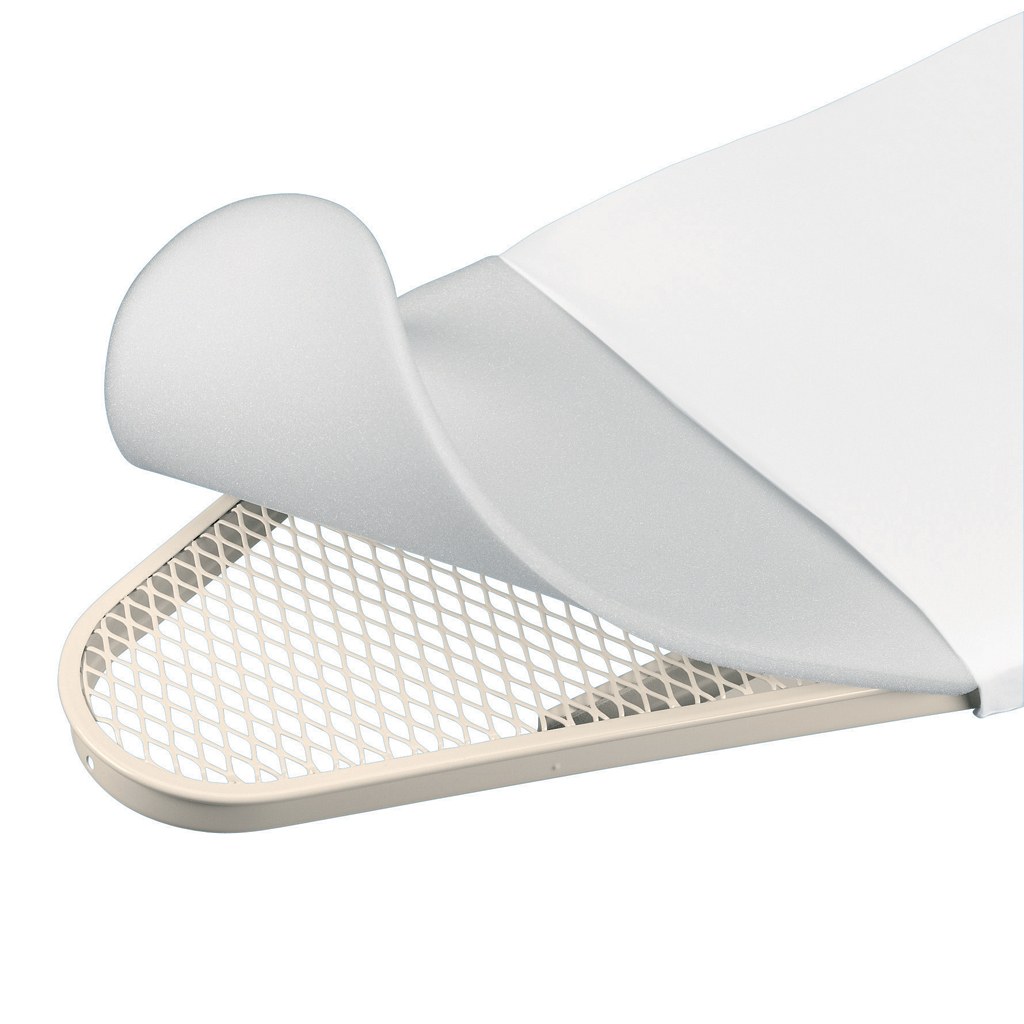 Strijkplankhoes C 124x45cm complete set siliconen Brabantia metallised sfeer 1