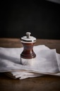 Zoutmolen Peugeot Palace 10.0cm verzilverd metaal sfeer 2