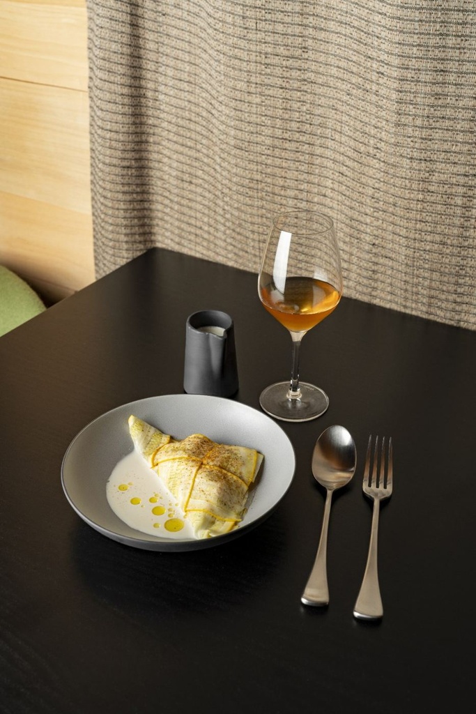 Bord gourmet 19.0cm Equinoxe white cumulus Revol sfeer 1