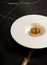 Bord gourmet 30.3cm Sphère alabaster white cosmos gold Revol sfeer 1