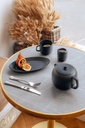 Bord ovaal 25.0x13.3cm Equinoxe cast iron black Revol sfeer 1