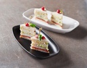 Bord plat rechthoek 24.0x12.5cm Club Adélie white Revol sfeer 1