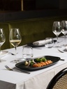 Bord plat rechthoek 29.0x17.8cm Club Adélie cast iron black Revol sfeer 1