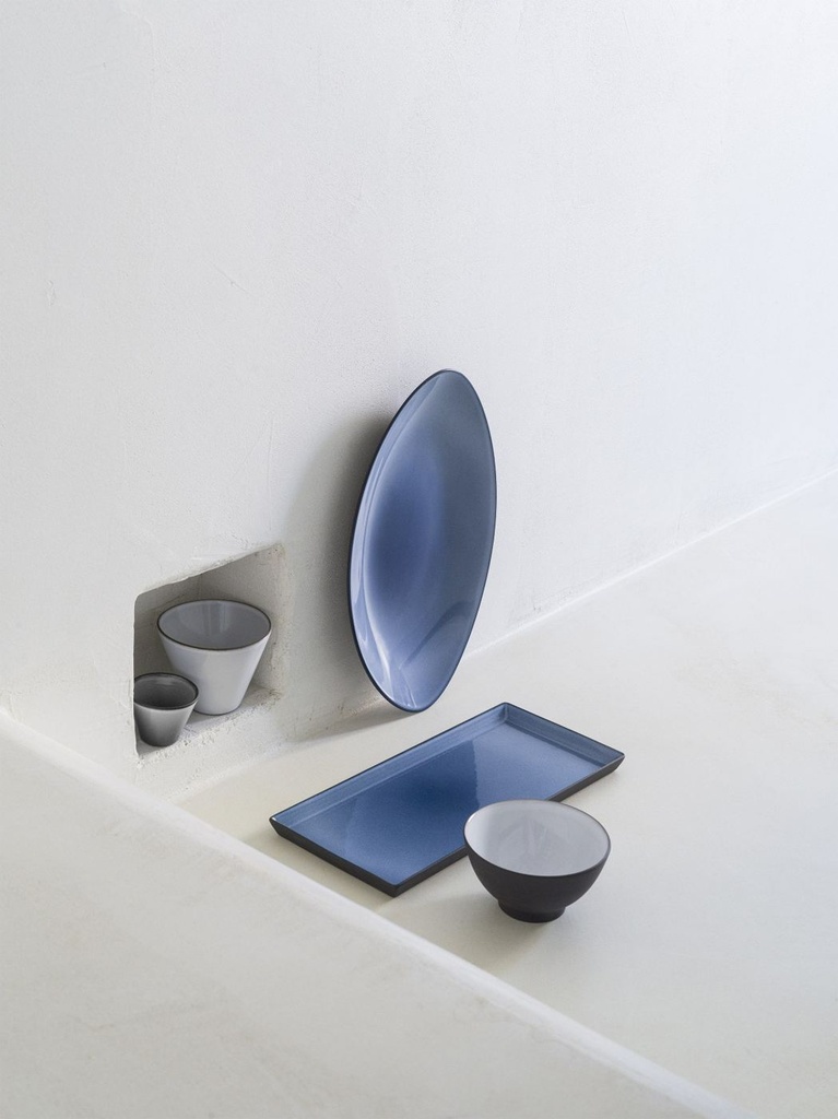 Bord plat rechthoek 32.5x15.0cm Equinoxe cirrus blue Revol sfeer 2