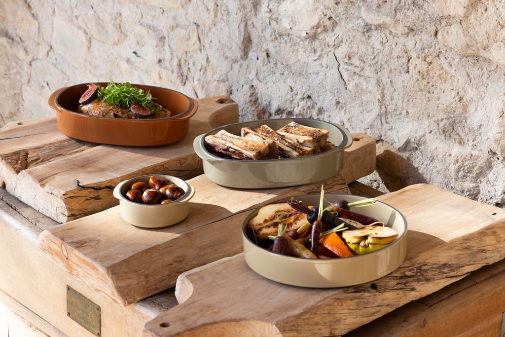 Cocotte zonder deksel 25.0cl Caractère nutmeg Revol sfeer 2