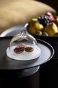 Podium broodbord met cloche 18.0cm Mealplak Ice white Revol sfeer 1