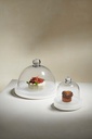 Podium broodbord met cloche 18.0cm Mealplak Ice white Revol sfeer 3
