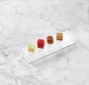 Serveerblok bricks 16.5x4.0x(h)4.0cm Mealplak Ice white Revol sfeer 1