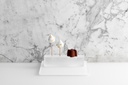 Serveerblok bricks met 4 gaten lolly 16.5x4.0x(h)4.0cm Mealplak Ice white Revol sfeer 2