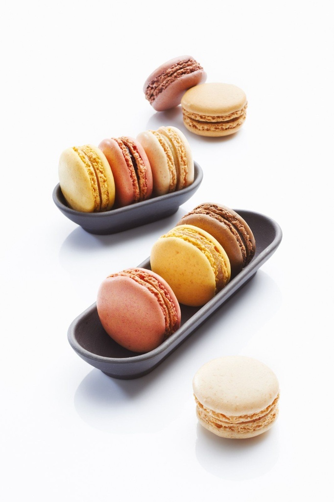 Serveerplankje macarons 15.0x5.0cm Solid slate Revol sfeer 2