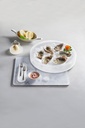 Serveerplateau ovaal 17.0x5.0x(h)1.0cm Mealplak Sweety white Revol sfeer 2