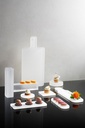 Serveerplateau ovaal 17.0x5.0x(h)1.0cm Mealplak Sweety white Revol sfeer 3