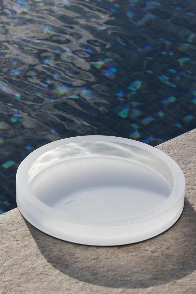 Serveerschaal voor buffetverhoger 35.0cm Mealplak white Revol sfeer 1