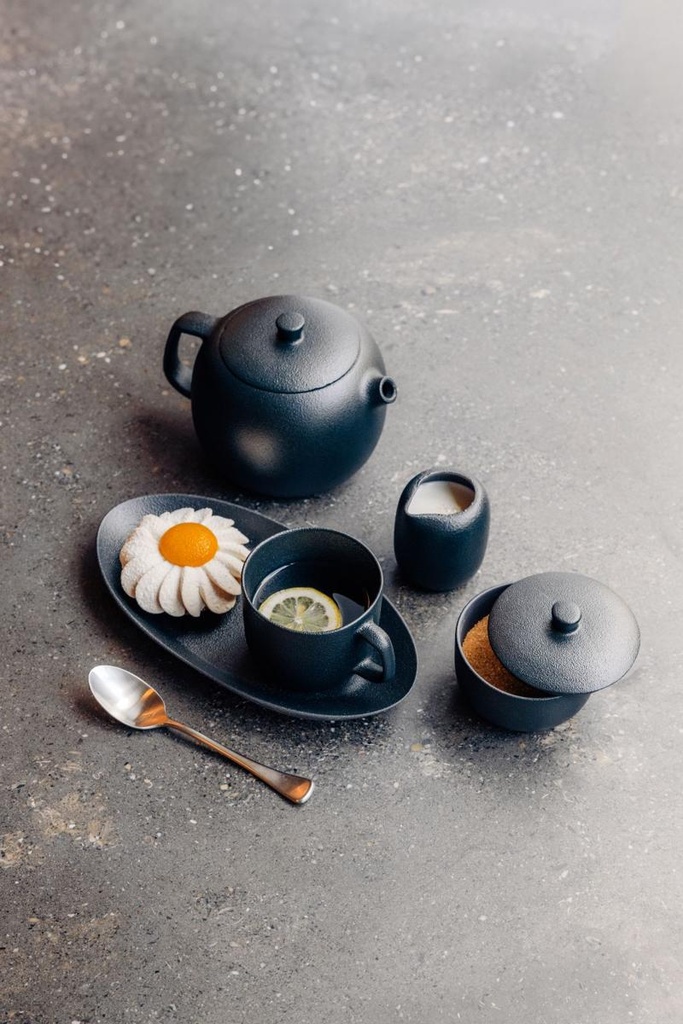 Suikerpot 15.0cl Equinoxe cast iron black Revol sfeer 1