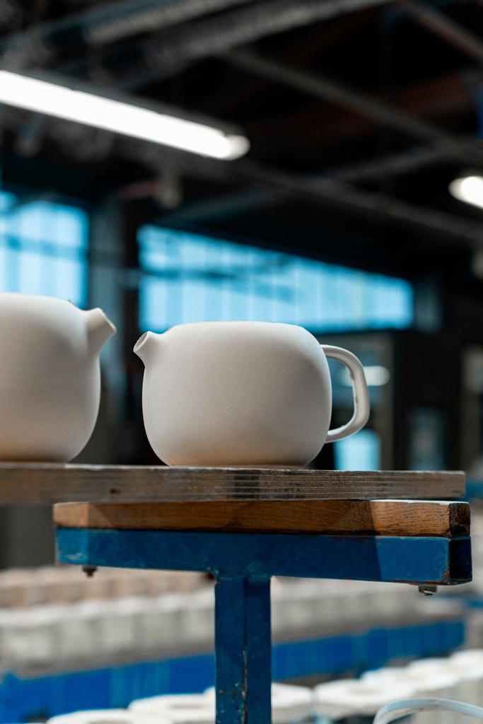 Theepot 75.0cl Madeleine alabaster white Revol sfeer 1