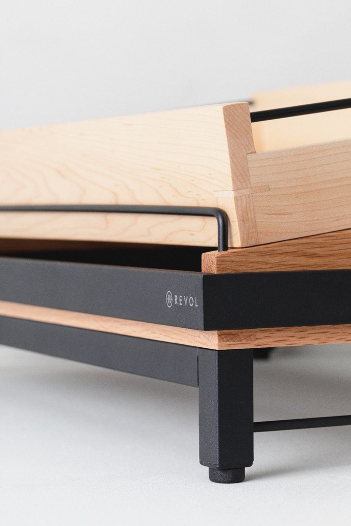 Buffetverhoger laag GN 1/1 (h)10.2cm black metal En Scène Revol sfeer 2