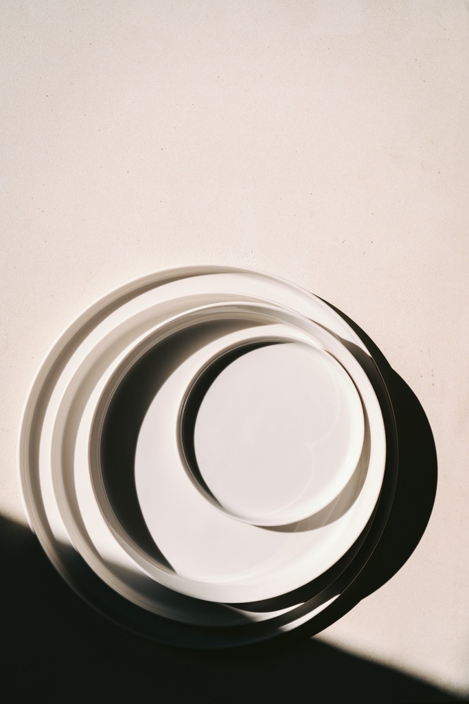 Bord diep 20.0cm Contre-Jour alabaster white Revol sfeer 2