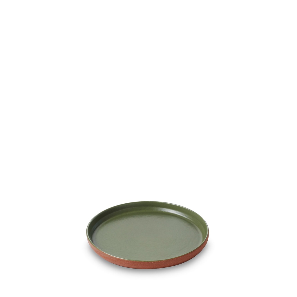 Bord walled 15.0cm Contre-Jour olive green Revol sfeer 1