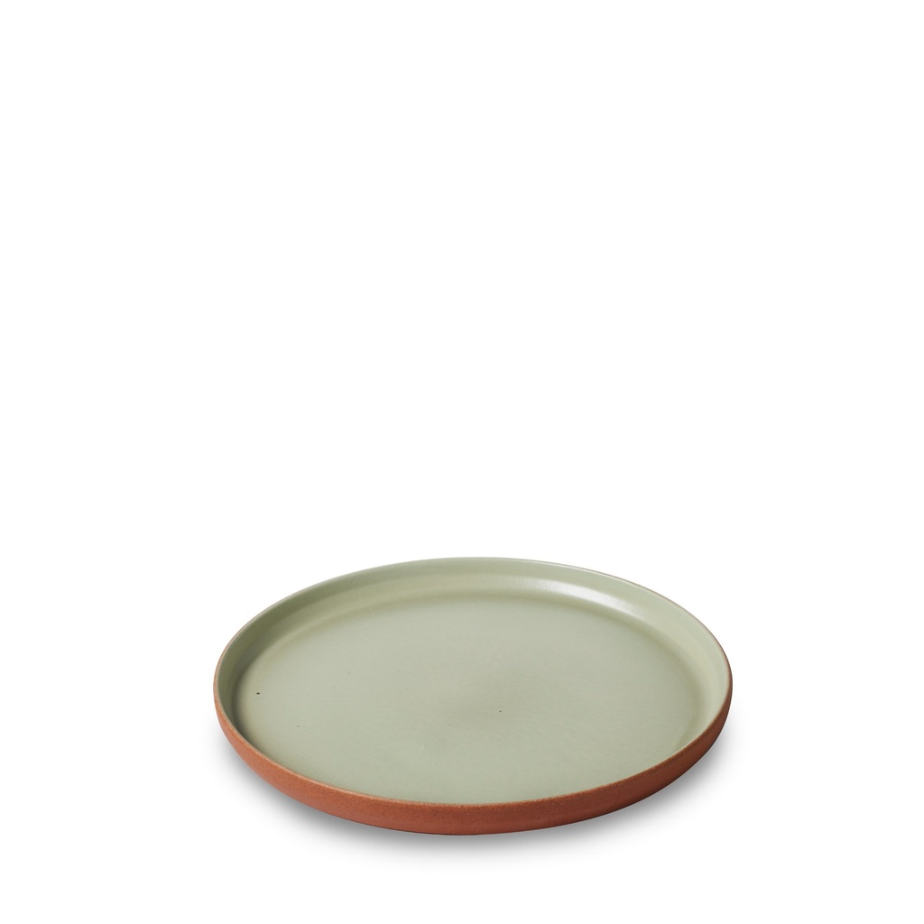 Bord walled 21.0cm Contre-Jour almond green Revol sfeer 1