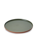 Bord walled 30.0cm Contre-Jour olive green Revol sfeer 2