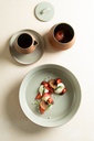 Deksel suikerpot Contre-Jour almond green Revol sfeer 2