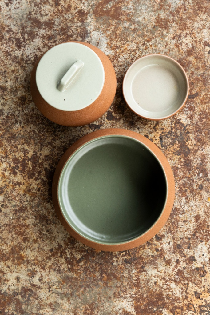 Dipper/tipje 7.5cm Contre-Jour almond green Revol sfeer 1