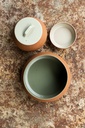 Suikerpot met deksel 20.0cl Contre-Jour almond green Revol sfeer 2