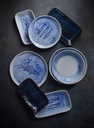 Schaal rechthoek 26.0x15.0cm Inked Fresco Pisces Blue Churchill sfeer 3