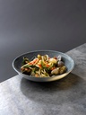 Schaal ovaal 34.7x17.3cm Studio Prints Raku Topaz Blue Churchill sfeer 2