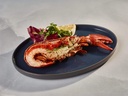 Bord ovaal 28.4x19.4cm Kava Blue Genware sfeer 3