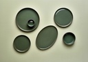 Kom walled 15.5cm 71.0cl Kava Green Genware sfeer 3